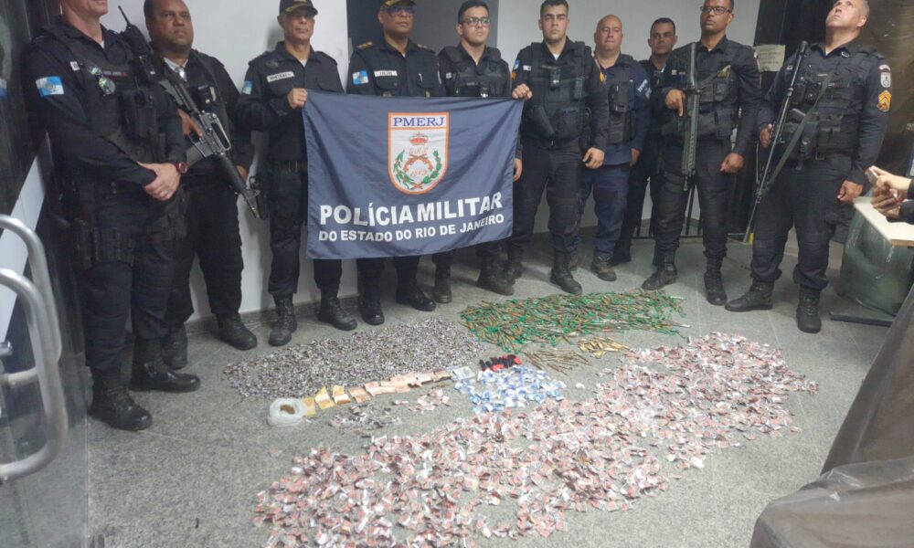 Falcões do 29º BPM isolaram mais um lote pesado de drogas