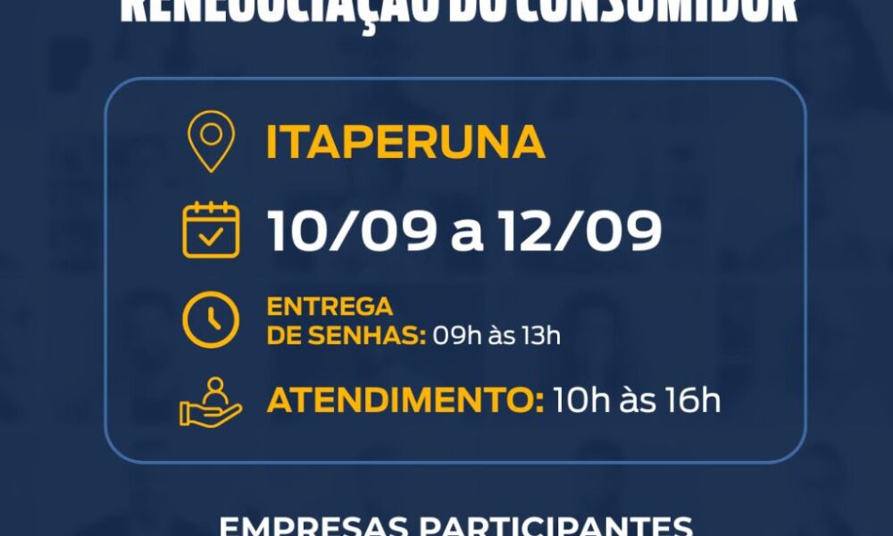 Mutirão de Renegociação: Oportunidades para Consumidores