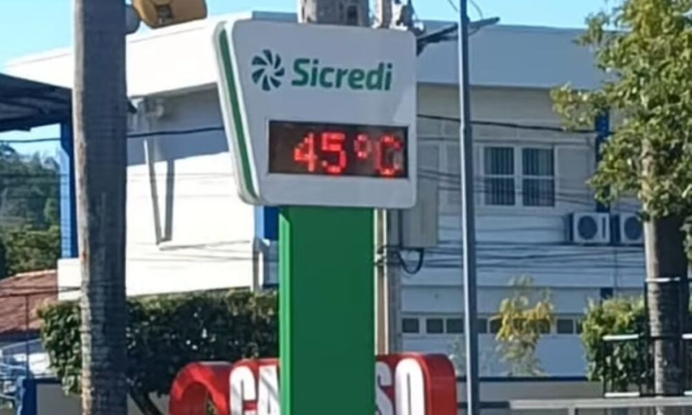 Temperatura dispara em Cardoso Moreira-RJ