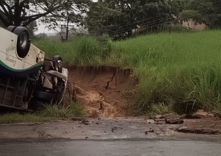 Saiba o motivo do acidente com o ônibus da Brasil
