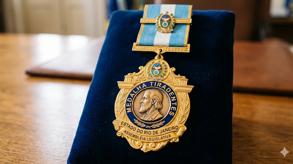 Lauro Fabri conquista a Medalha Tiradentes