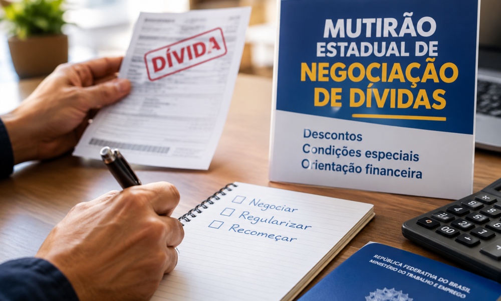 Mutirão de Dívidas pelo estado do Rio
