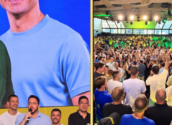 Prefeito de Varre-Sai se destaca em festa com Douglas Ruas